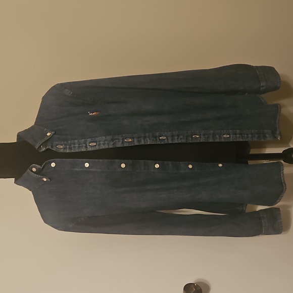 Ralph Lauren Denim Button-Up Women's Shirt size XL - Picture 5 of 5